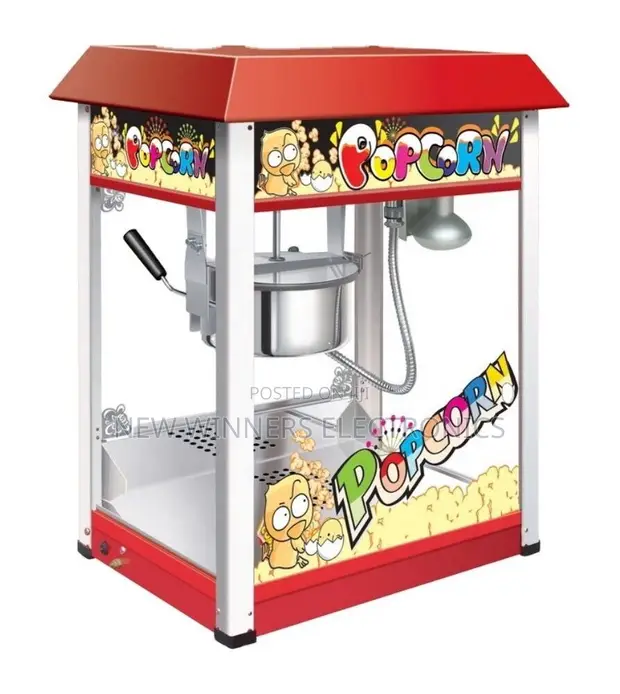 Durable Popcorn Machine with 2-Year Warranty - 1