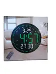 A&S Round LED Digital Wall Clock - 1