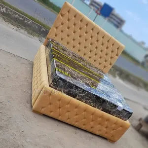 5x6 Tufted Button Bed