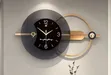Modern Large Metal Wall Clock (30-31 Inch) - 2