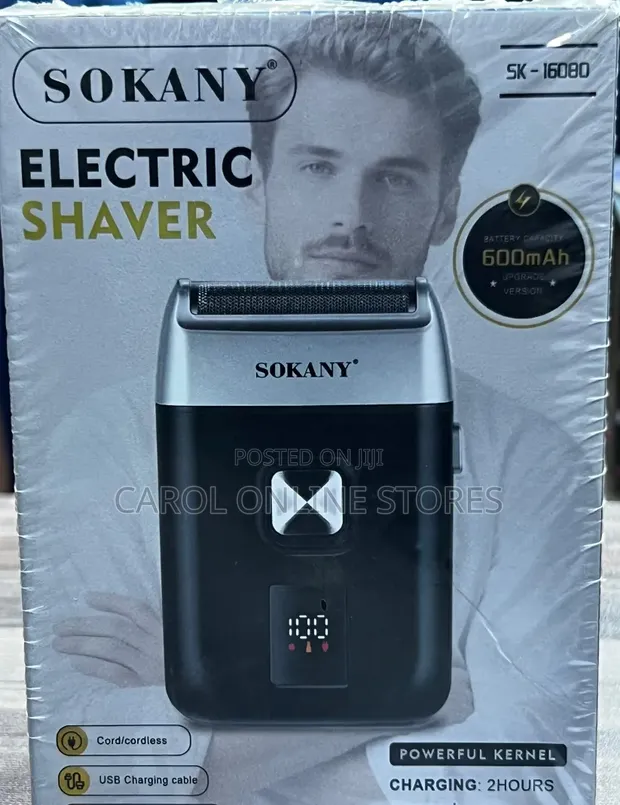 SOKANY Rechargeable Shaver with Type-C Charger - 1
