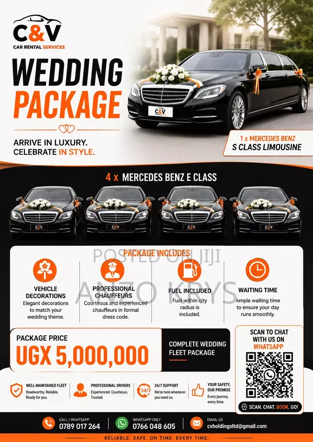 Mercedes Limousine for Hire - 1