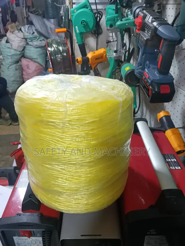 2 Ply Plastic Sisal Rope - Yellow - 1