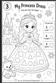 Customised Birthday Colouring Book for Kids - 2