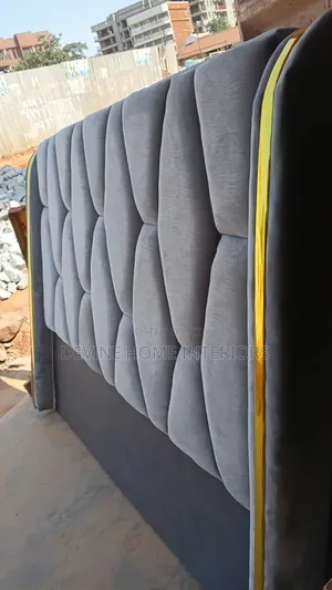 Grey Golden Bed Frame - Brand New