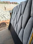 Grey Golden Bed Frame - Brand New - 3