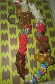 Beautiful Beaded Keychains - 1