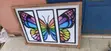 Laminated Metal Framed Artwork - 2