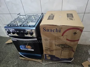 Saachi 4 Burner Free Standing Gas Cooker with Oven