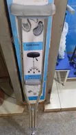 Brand New Stainless Steel Underarm Crutches - 1