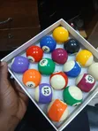 Numbered Pool Ball Set - 1