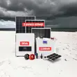 2.56kWh Hybrid Solar System with LiFePO4 Battery - 2