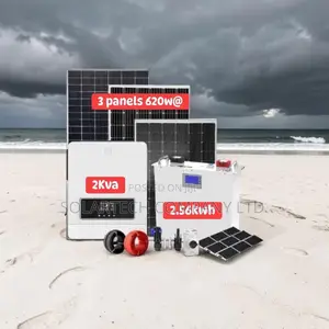 Smart Solar Energy Package | 24V 100Ah Battery, 6000 Cycles