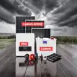 24V 100Ah Hybrid Solar Power Package with 2.56kWh Lithium Battery - 2