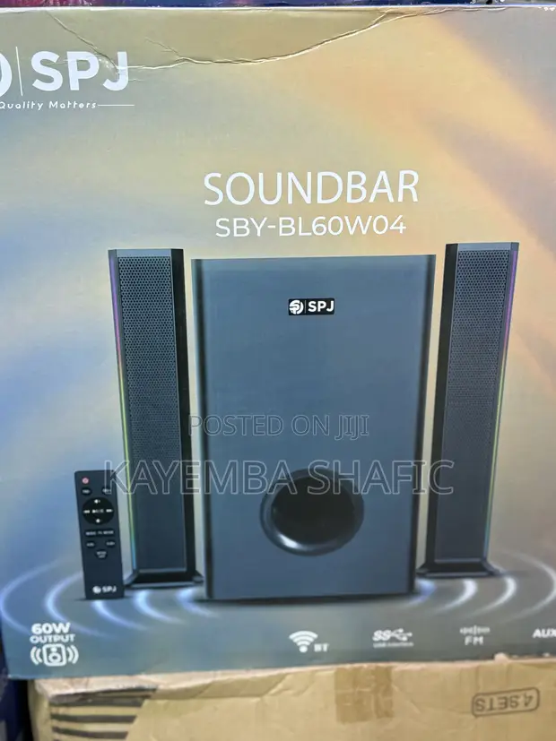 SPJ 2.1ch Soundbar System with Subwoofer (SBY-BL60W04) - 60W - 1
