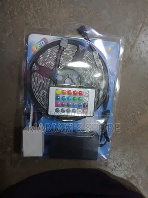 5-Meter RGB Color-Changing LED Strip Light Kit