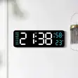 Modern LED Digital Wall Clock - Large Display - 2
