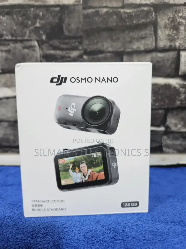 Open Box DJI Osmo Nano Action Camera 128GB - 1