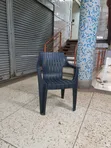 Neptune Outdoor Plastic Chairs (Set of 4) - 2