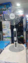 SPJ Solar Recharge Fan with Light & USB Charger - 2