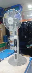 SPJ Solar Recharge Fan with Light & USB Charger - 3