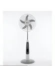 SPJ Solar Recharge Fan with Light & USB Charger - 5