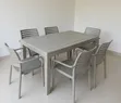 Brand New Monoblock Plastic Dining Table and Chairs Set - 1
