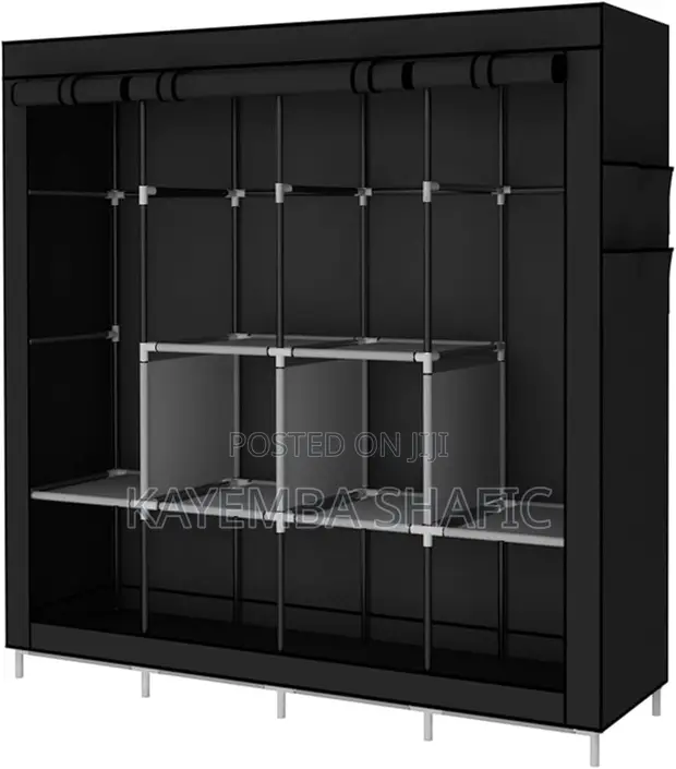 Premium 4-Column Portable Fabric Wardrobe - 1