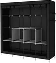 Premium 4-Column Portable Fabric Wardrobe - 1