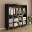 Premium 4-Column Portable Fabric Wardrobe - 3
