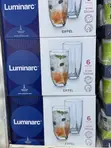 Luminarc Eiffel Highball Glass Tumbler Set - 12 Pieces - 3