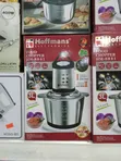 Hoffman HM-8841 Food Chopper - 3L Stainless Steel Bowl, 1800W - 2