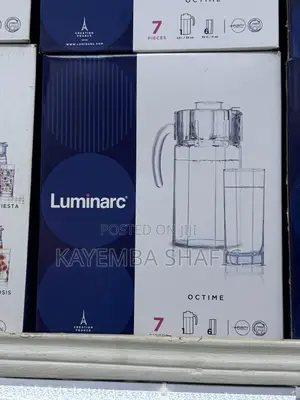 Luminarc Octime 7-Piece Glass Drinkware Set