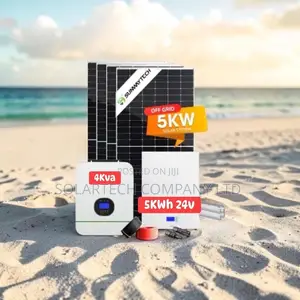 5kWh LiFePO4 Hybrid Solar Kit with 4x620W N-Type Panels