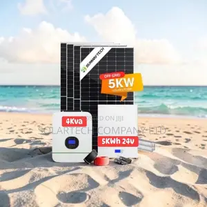 Brand New 5kWh Solar System with 200Ah Battery & 4x620W Panels