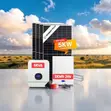 Brand New 5kWh Solar System with 200Ah Battery & 4x620W Panels - 2