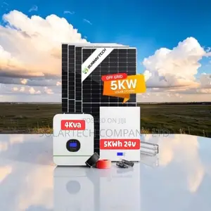 5kWh Home Hybrid Solar System with 4kVA Inverter & LiFePO4 Battery