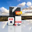 Reliable 5kWh Hybrid Solar Power System with 620W N-Type Panels - 2