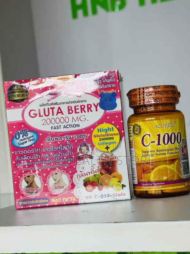 Glutathione & Vitamin C Whitening Package - 1