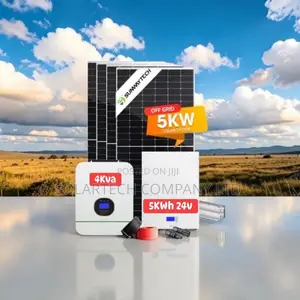 5kWh LiFePO4 Hybrid Solar System with 4kVA Inverter
