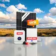 5kWh LiFePO4 Hybrid Solar System with 4kVA Inverter - 1
