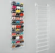 Metal 36-Pair Over-the-Door Shoe Rack - 1