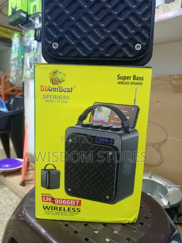 Boombest LN-9066BT Portable Wireless Bluetooth Speaker - 1