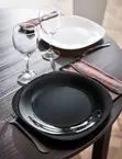 12pcs Luminarc Carine Black Dinner Plates Set - 2