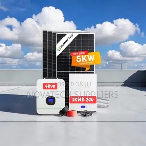Reliable 5kWh Hybrid Solar Power System with 620W N-Type Panels