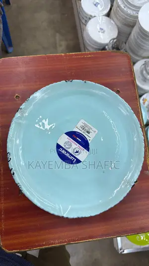 12 Luminarc Ammonite Turquoise Extra Resistant Dinner Plates