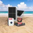 8kWh 48V Lithium Hybrid Solar System | 6kVA Inverter | 8x620W Panels - 2