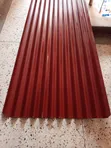Roofings Uganda Reject Iron Sheets, Red G.30 Corrugated - 1