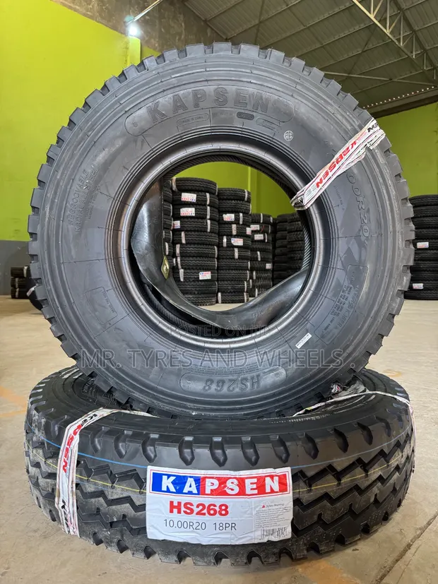 Kapsin 10.00R20 Tyres - Brand New - 1
