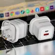 Powerology 35W Dual Port Fast Wall Charger (USB-C PD + USB-A) - 2